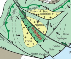 Les Pyrénées pré-hercyniennes et hercyniennes